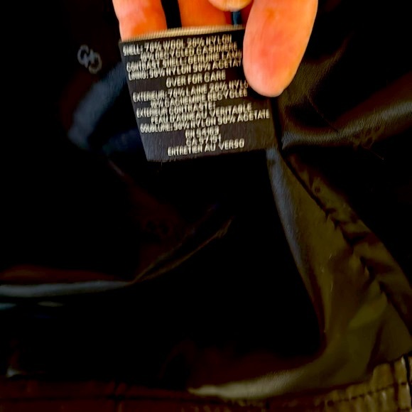 Cole Haan Leather/Wool/Cashmere Bomber Jacket with an Elegant Edge - Picture 9 of 11